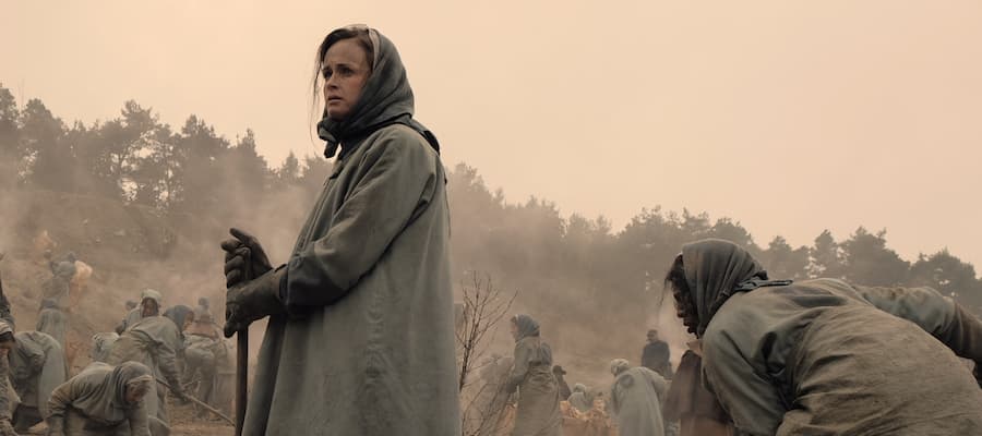 Alexis Bledel as Ofglen in Season Two of &quot;The Handmaid's Tale.&quot; (Courtesy George Kraychyk/Hulu)