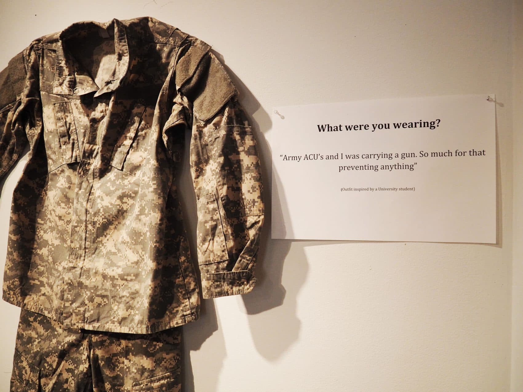 Art Exhibit On Sexual Assault Answers Question Often Asked Of Survivors Here And Now 