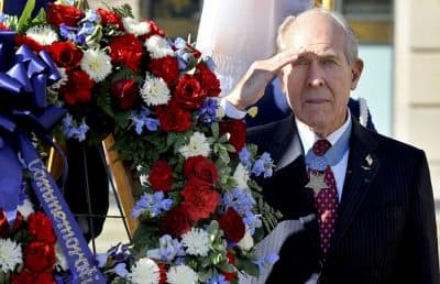 Retired Capt. Thomas Hudner, in 2011 (Courtesy Petty Officer 3rd Class Mikelle Smith/U.S. Navy)