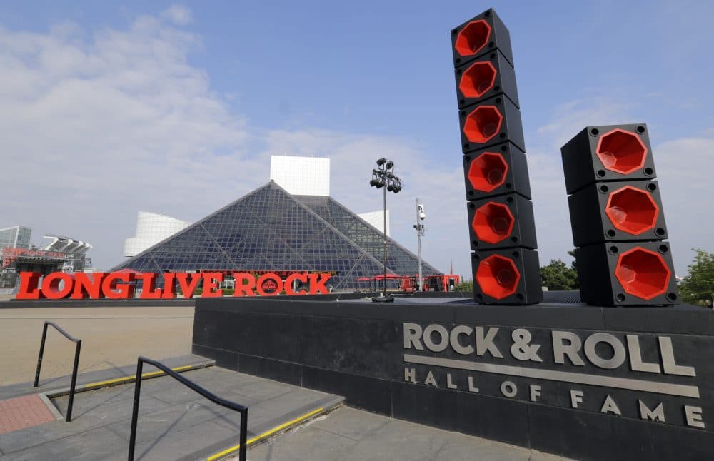 The Rock and Roll Hall of Fame in Cleveland. (Tony Dejak/AP)