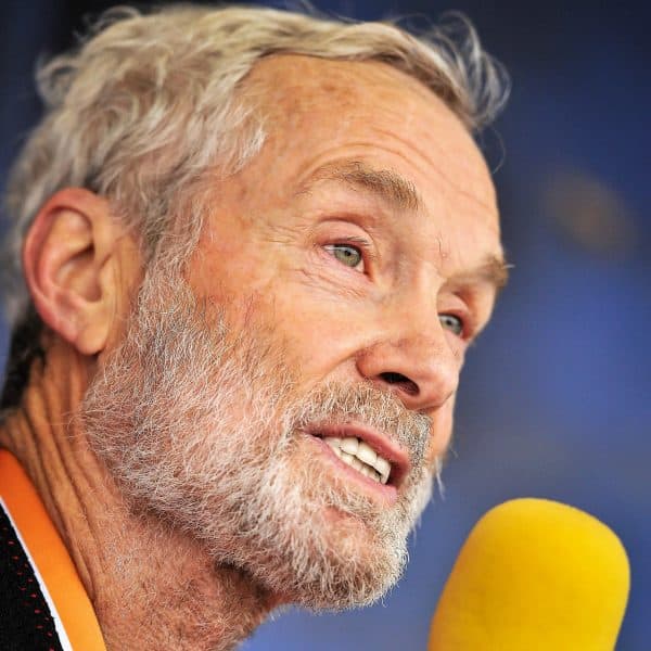 Headshot of Amby Burfoot