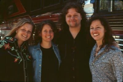 Left to right: Annie, Cathy, Abe and Sarah Lee Guthrie form the band The Guthrie Family. (Courtesy Henry Diltz)