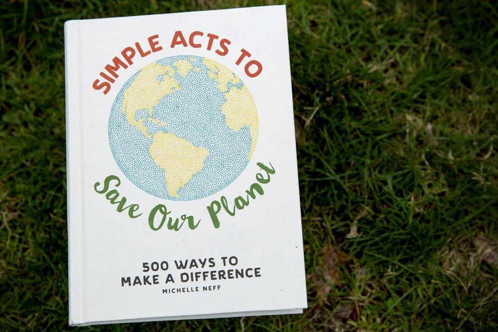 &quot;Simple Acts to Save Our Planet,&quot; by Michelle Neff. (Robin Lubbock/WBUR)