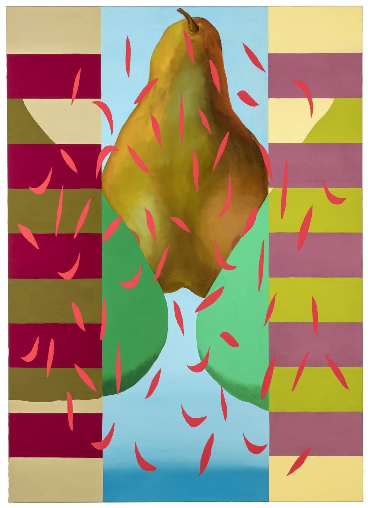 Allison Katz's painting titled "Sweety." (Courtesy of the artist)