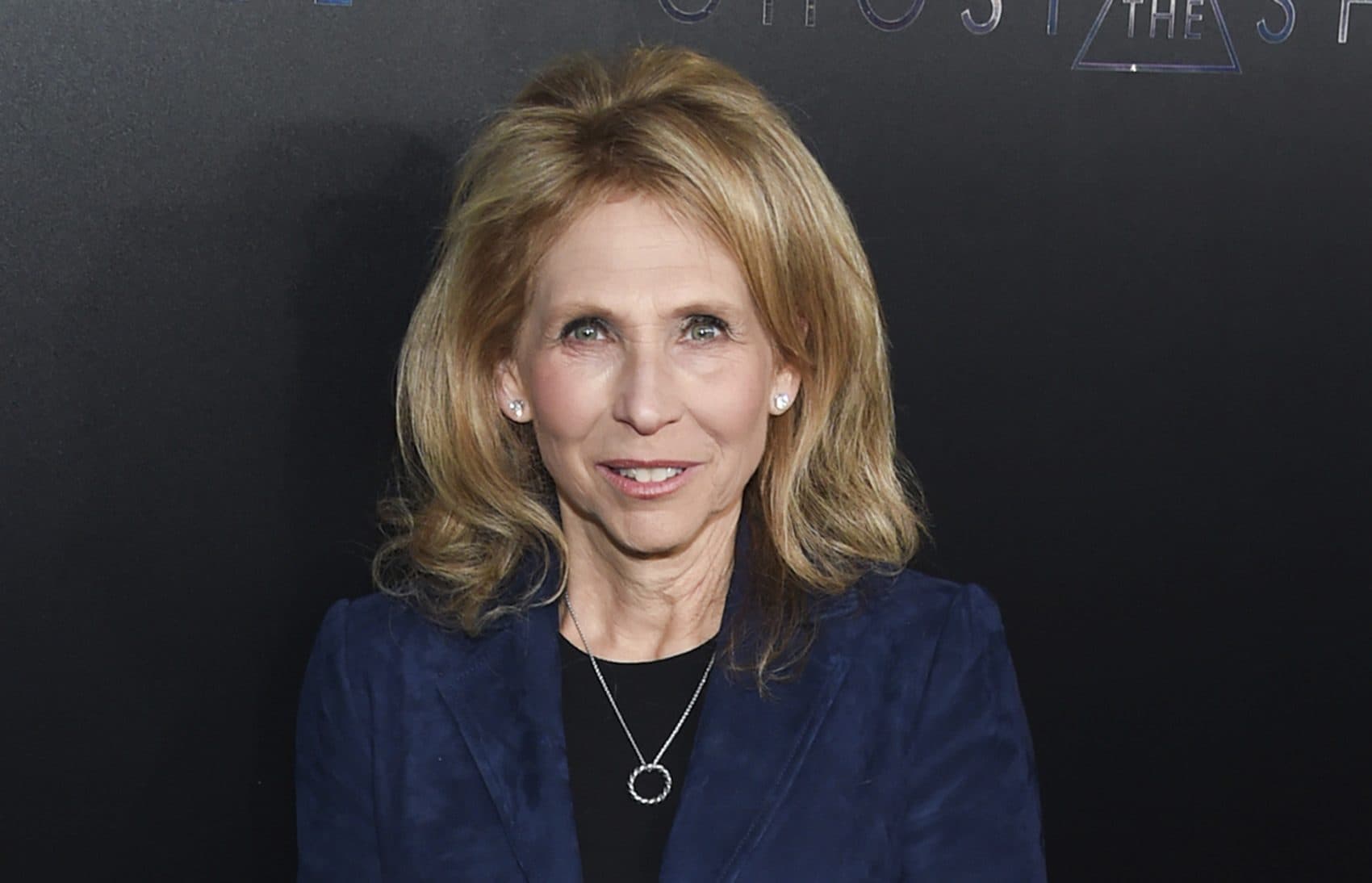 In this March 29, 2017, file photo, Shari Redstone attends the premiere of "Ghost in the Shell" at AMC Loews Lincoln Square in New York. CBS is suing its controlling shareholder as part of its long-running attempt to avoid a combination with Viacom. (Evan Agostini/Invision/AP)