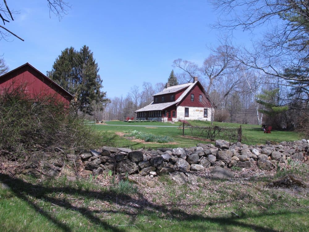 Robert Frost's former home in Shaftsbury, Vermont. (Lisa Rathke/AP)