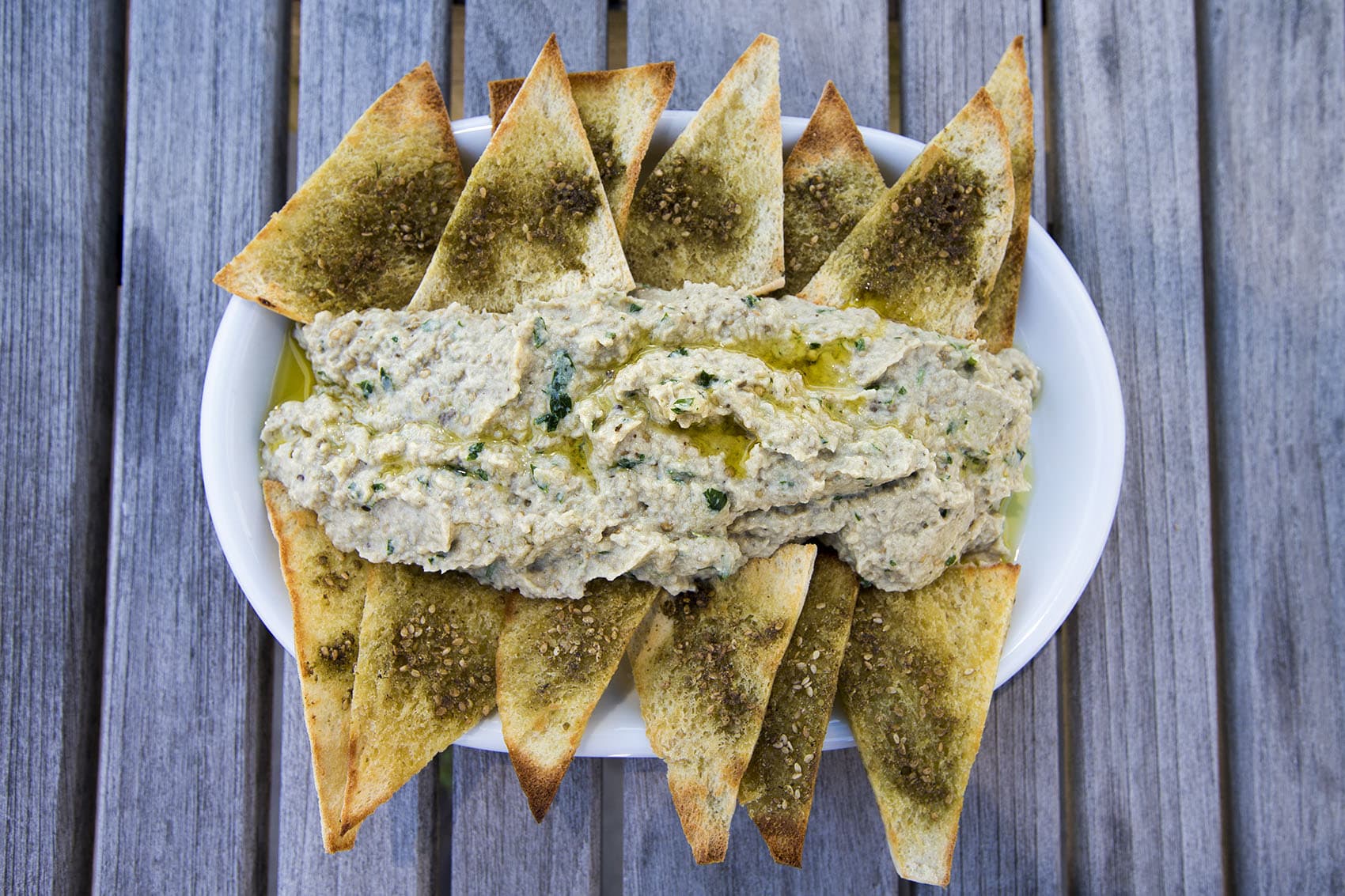 Baba ganoush. (Jesse Costa/WBUR)