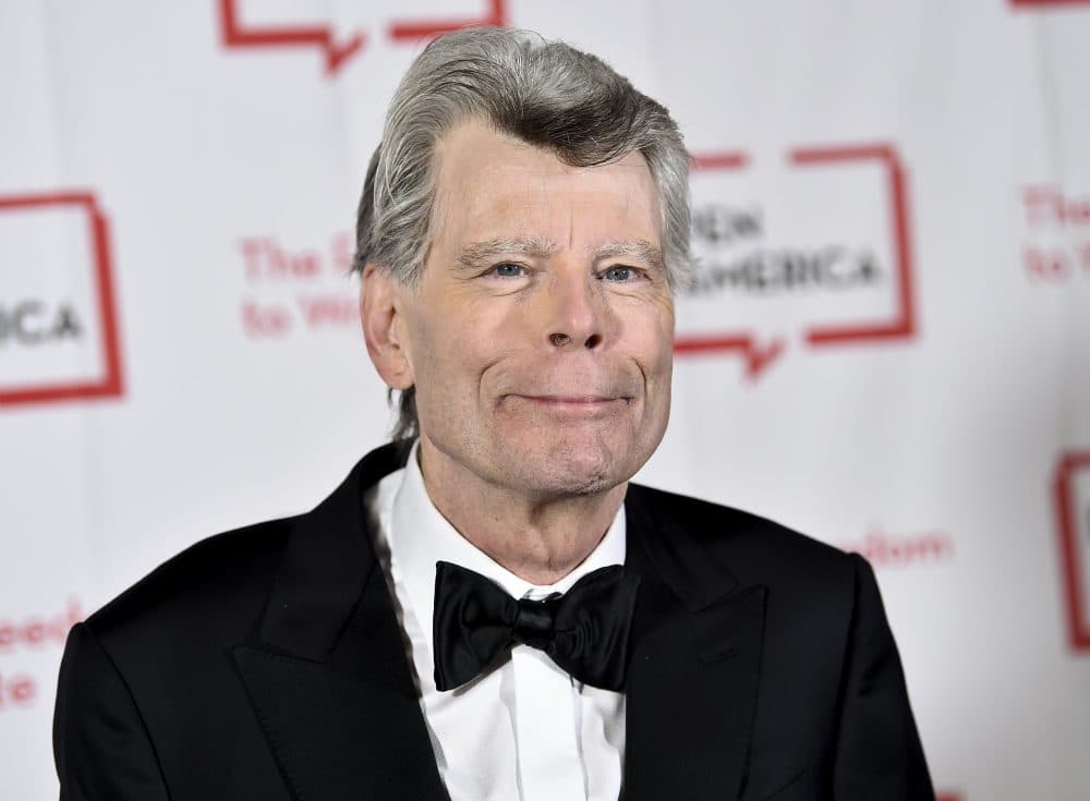 PEN literary service award recipient Stephen King at the gala Tuesday night in New York City. (Evan Agostini/Invision/AP)