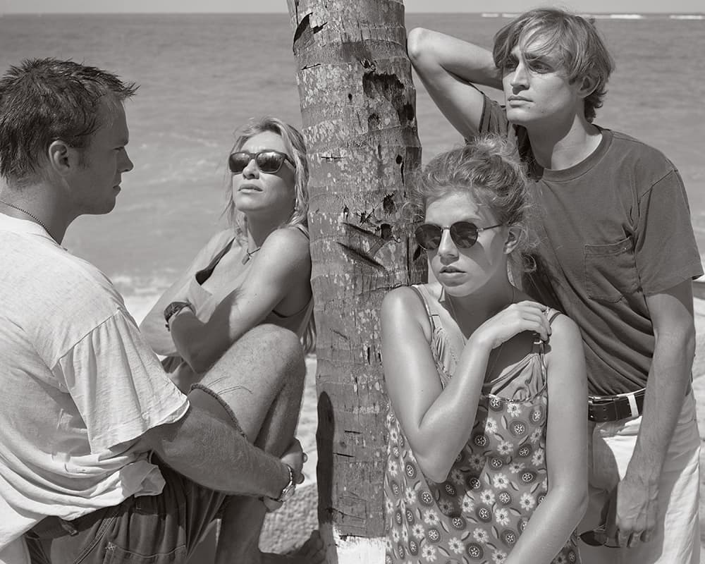 A photograph taken in the Bahamas while Belly was recording "King," which came out in 1995. (Courtesy Stephen DiRado)