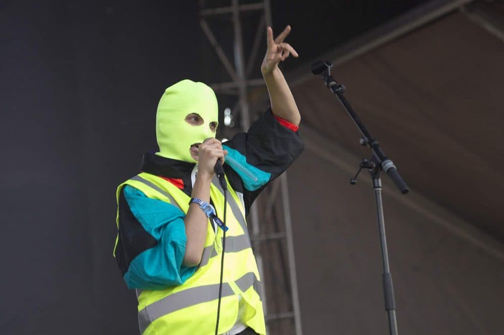 Pussy Riot. (Jesse Costa/WBUR)