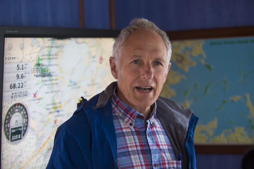 Paul Kirshan, of UMass Boston and lead author of the new report, speaks in a 2017 file photo. (Jesse Costa/WBUR)