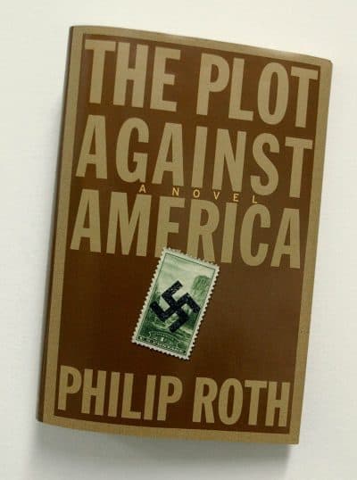 In his 2004 book, "The Plot Against America," novelist Philip Roth imagines an America where aviator Charles Lindbergh wins the Republican nomination for president and beats Franklin Delano Roosevelt in 1940. (AP)