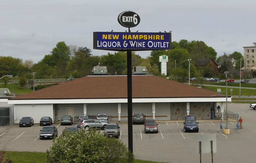 A state-run liquor store is seen just off Interstate 95 in Portsmouth, N.H., on May 22, 2011. (Robert F. Bukaty/AP)