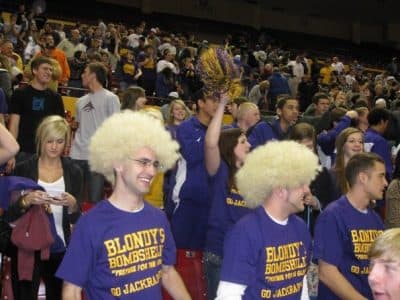 Blondy had a fan club in high school. (Courtesy Blondy Baruti)