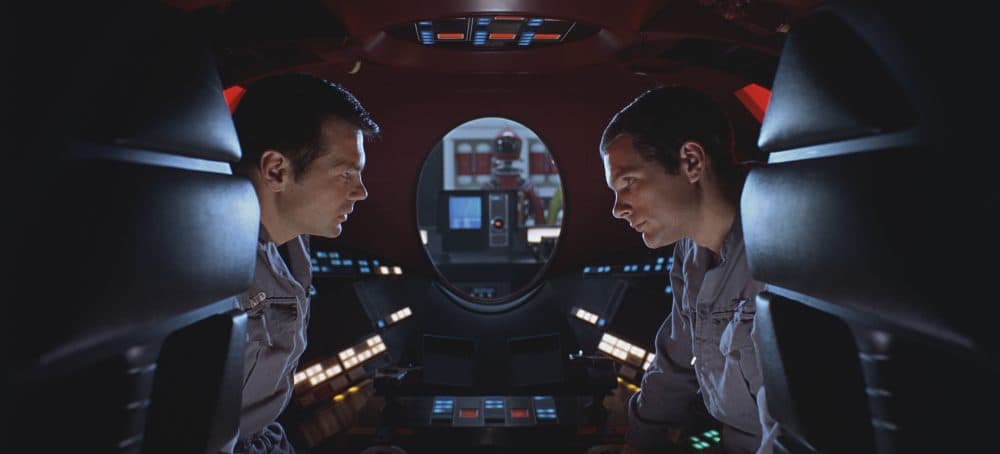 Gary Lockwood and Keir Dullea as the astronauts worried about HAL's &quot;mistakes.&quot; (Courtesy of Warner Brothers)
