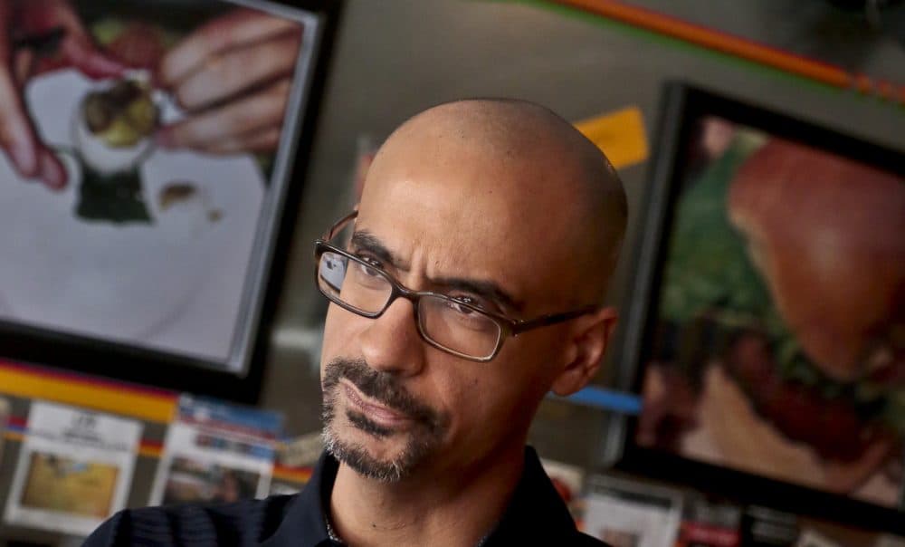 Junot Díaz has been accused by several writers of sexual misconduct or verbal abuse. Here is a fie photo of him in 2013. (Bebeto Matthews/AP)