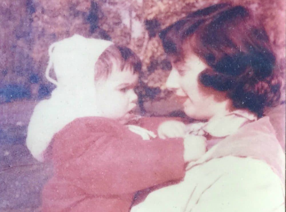 The author with her mother. (Courtesy)