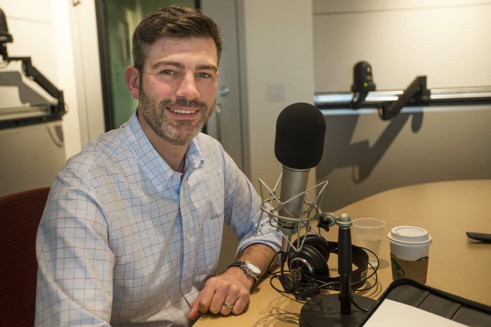 Don Iveson, mayor of Edmonton, Alberta, Canada. (Jesse Costa/WBUR)
