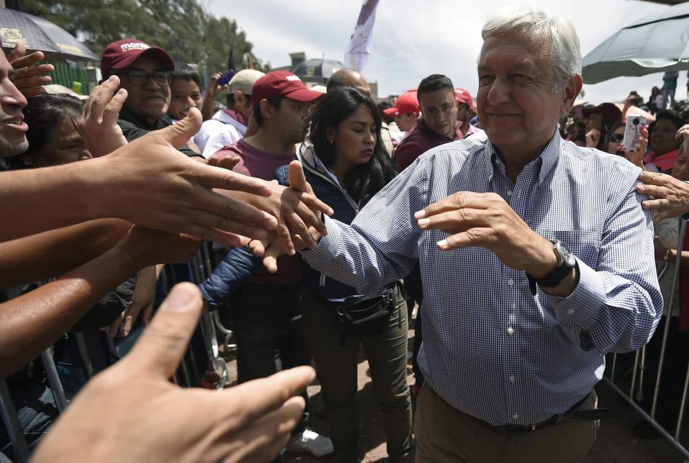 Leftist Candidate López Obrador Leads In Polls As Mexican Election  Approaches | Here & Now