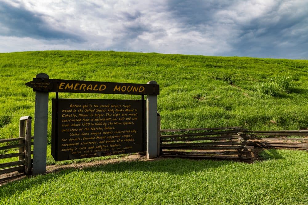 The Emerald Mound site, located along the Natchez Trace Parkway in Natchez, Miss. (Tony Webster/Flickr)