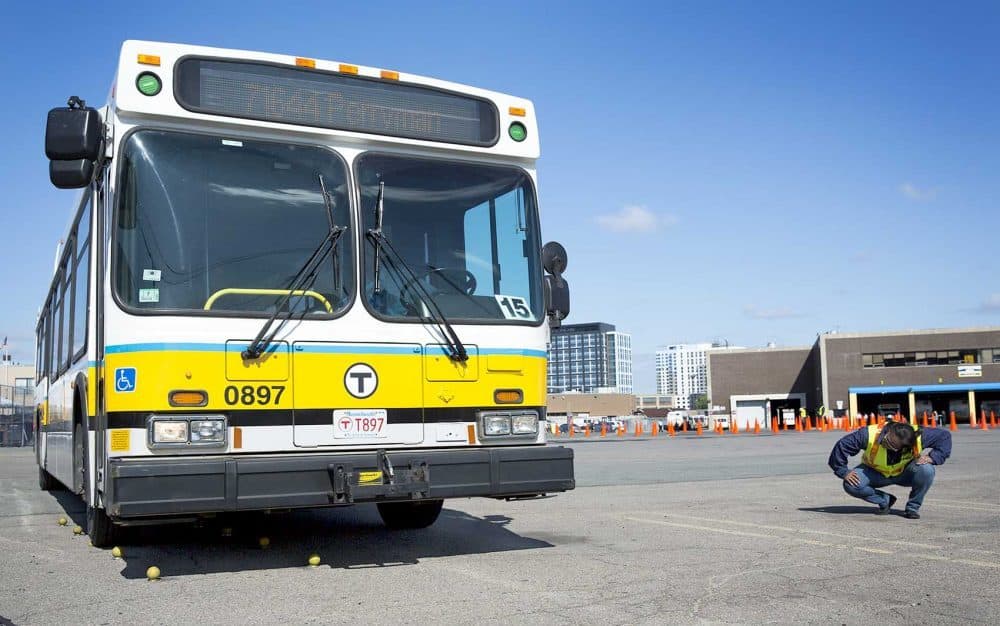 MBTA bus (Robin Lubbock/WBUR)