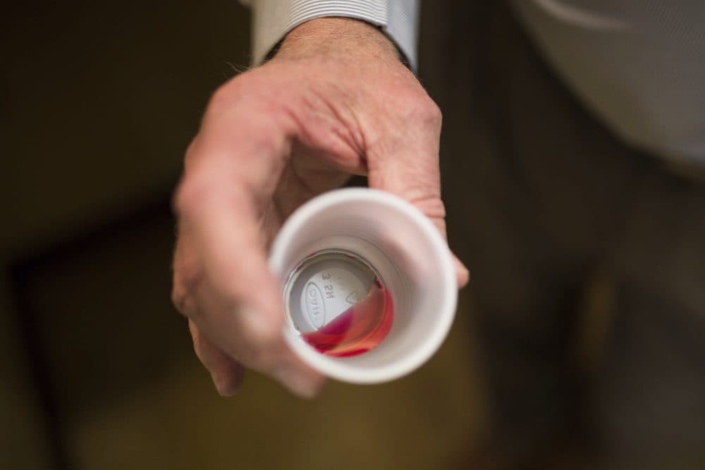 A 35-milligram liquid dose of methadone. (Kevin D. Liles/AP)