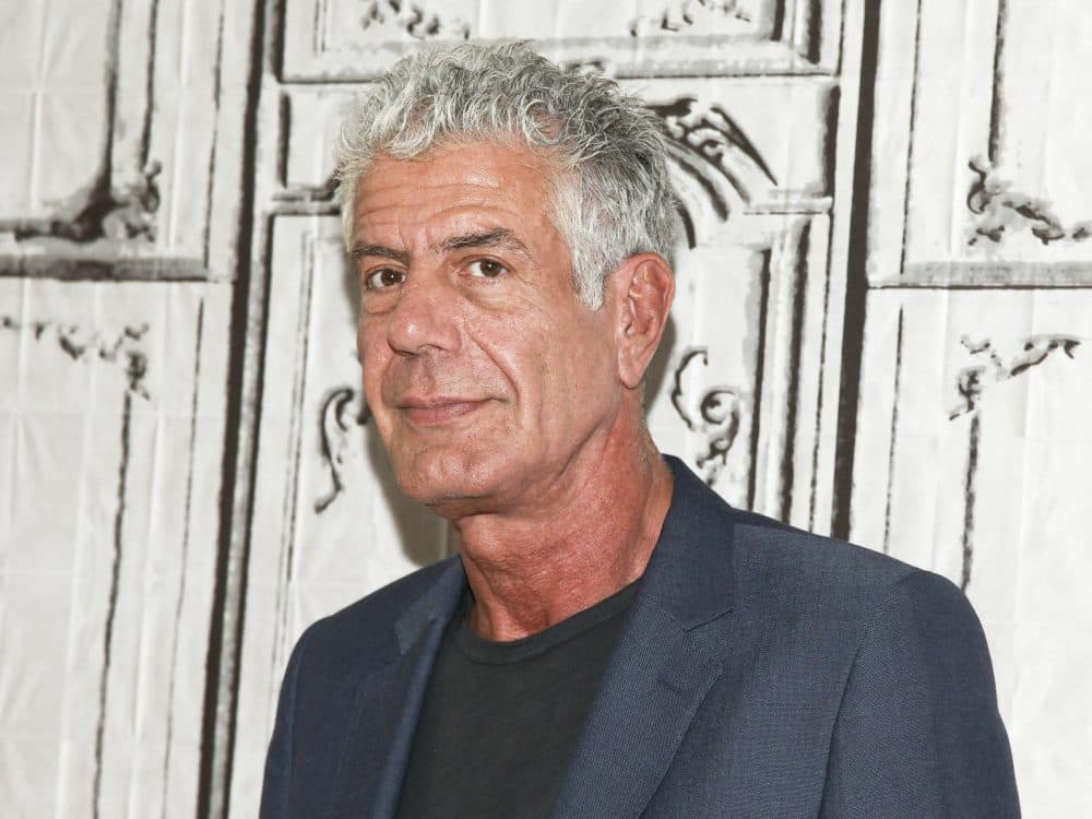 In this Nov. 2, 2016, file photo, Anthony Bourdain in pictured in New York. Bourdain has been found dead in his hotel room in France, Friday, June 8, 2018,  while working on his CNN series on culinary traditions around the world.  (Andy Kropa/Invision/AP)