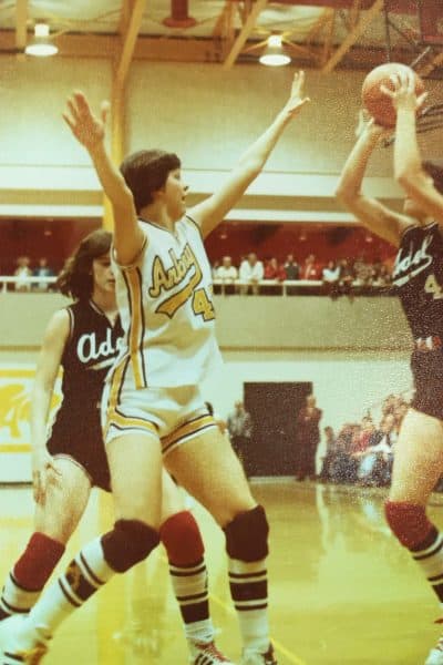 Tina Koepnick led Ankeny to an Iowa girls' basketball state title without scoring a single point. (Courtesy Tina Koepnick)