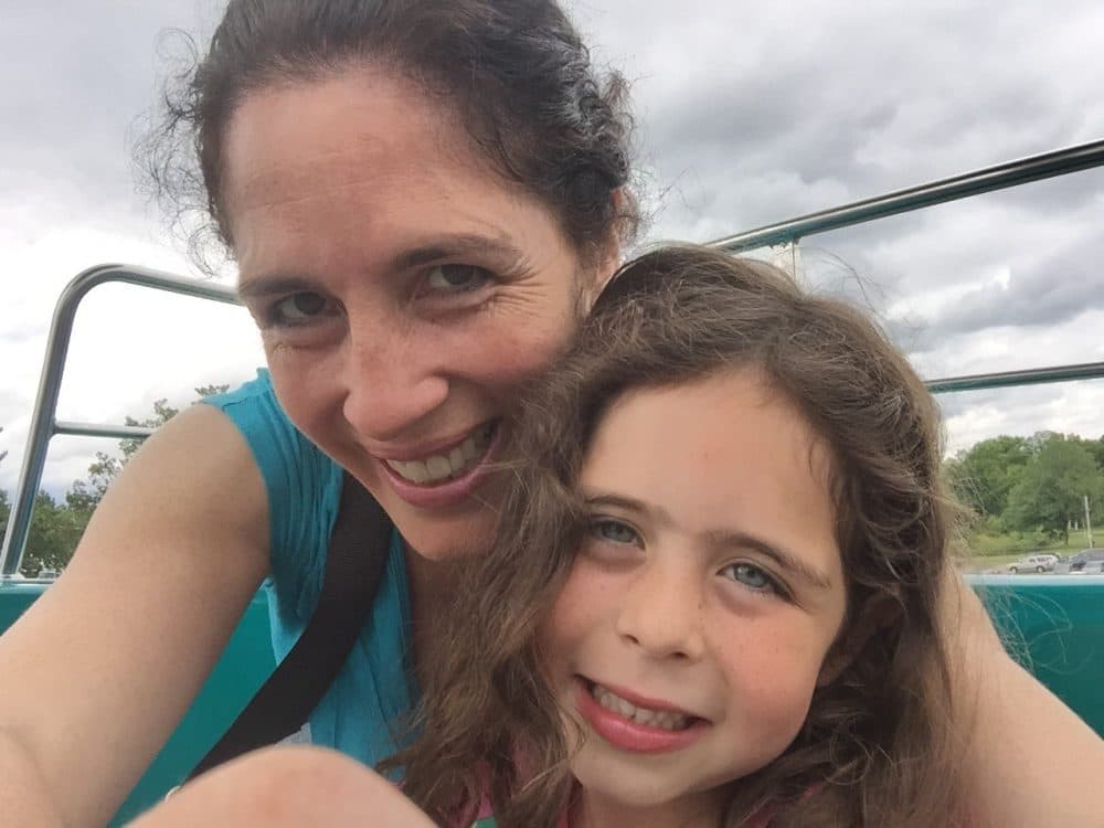 Deborah Bennett played varsity volleyball at Syracuse University. Now, she's a proud hockey mom to her daughter and two sons. (Courtesy Deborah Bennett)