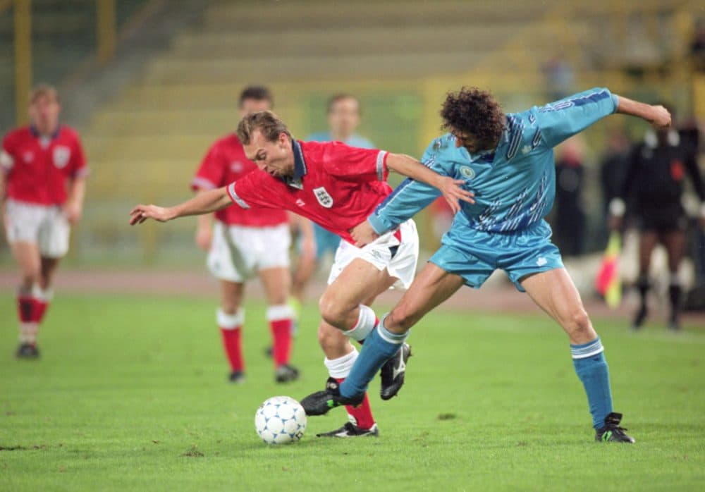 England won the World Cup qualifier against San Marino 7-1, but still somehow failed to qualify for the 1994 Word Cup. (Shaun Botterill/Getty Images)