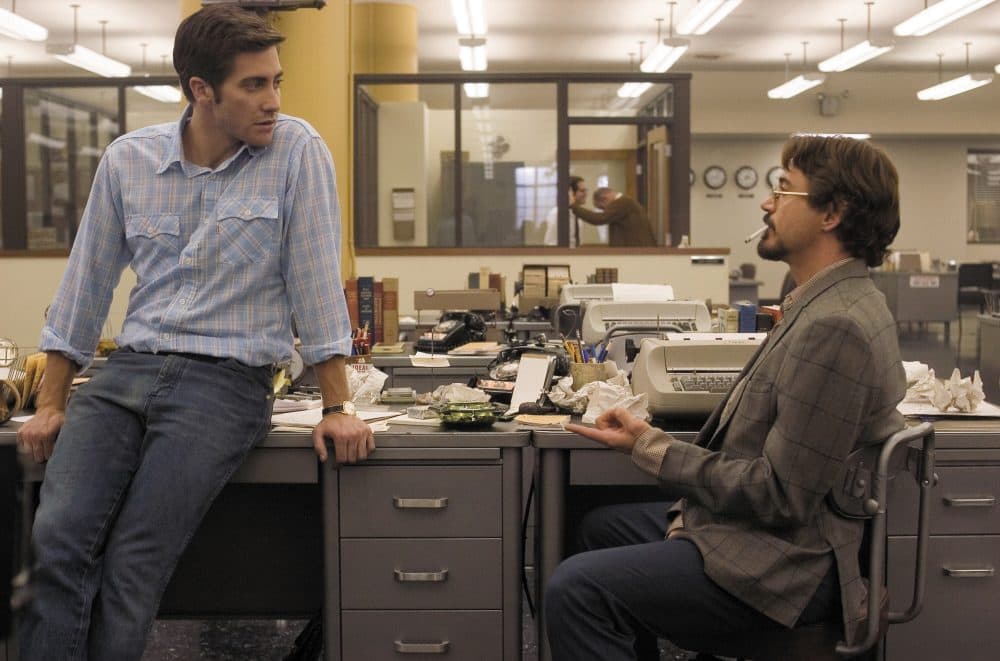 Jake Gyllenhaal and Robert Downey Jr. in &quot;Zodiac.&quot; (Courtesy Paramount Pictures)
