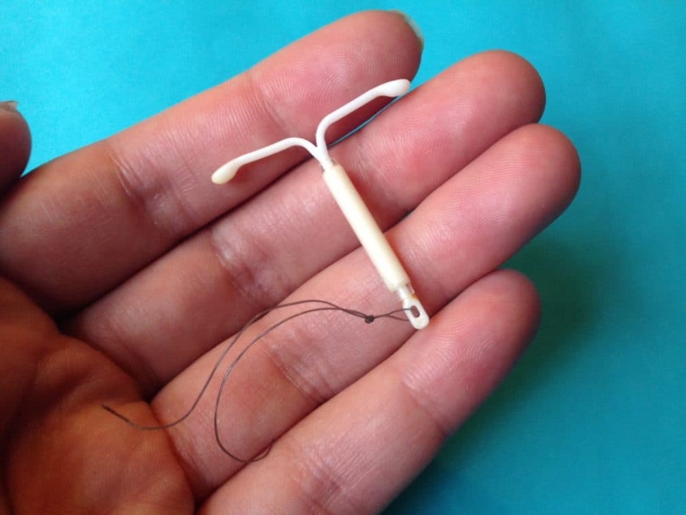 This is a hormonal IUD, a long-lasting form of birth control. (Sarah Mirk/Flickr)