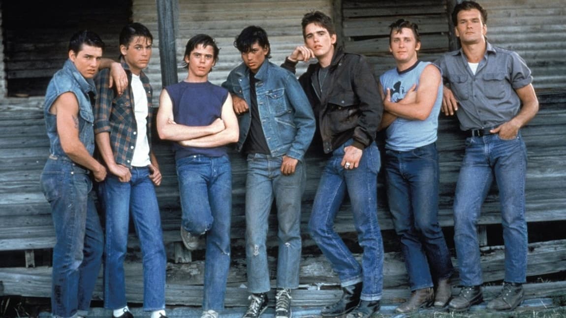 The cast of &quot;The Outsiders.&quot; (Courtesy Warner Bros.)