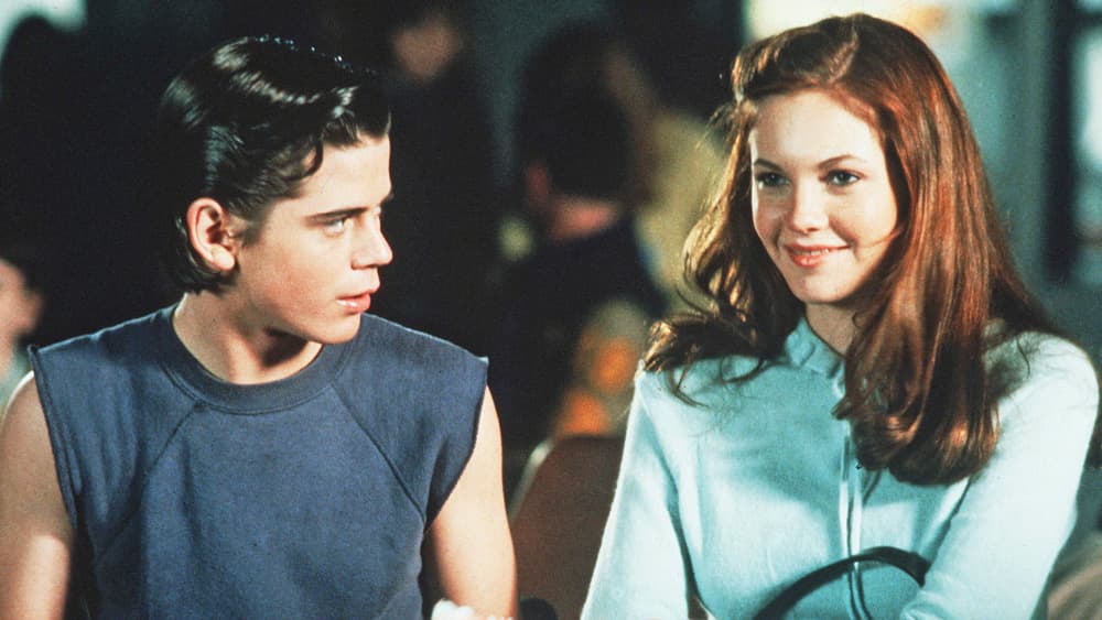 C. Thomas Howell and Diane Lane in "The Outsiders." (Courtesy Warner Bros.)
