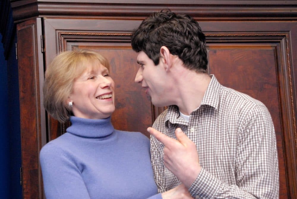Louisa Goldberg with her son Andrew, who's been a student at the Judge Rotenberg Center for nearly two decades. (Courtesy of Louisa Goldberg)