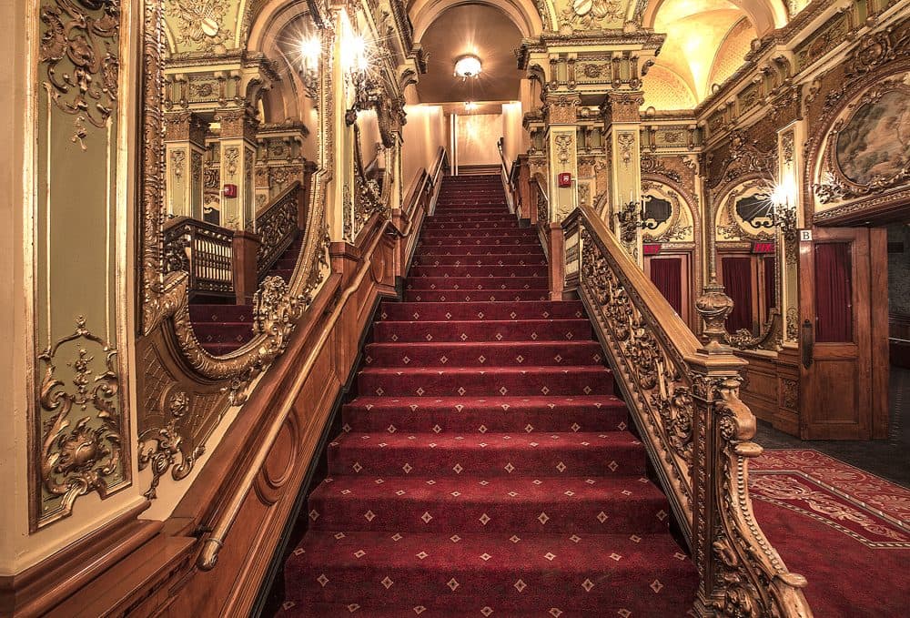 Emerson Colonial Theatre grand staircase (Courtesy of Patrick Farrell)