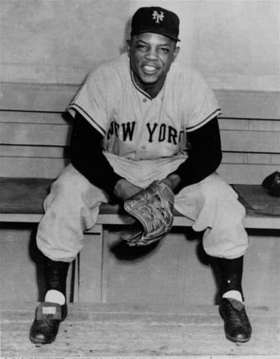 Bill Littlefield grew up watching Willie Mays play for the New York Giants. (AP Photo)