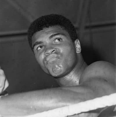 Muhammad Ali during a 1966 training session. (R. McPhedran/Express/Getty Images)