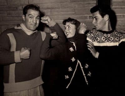 Marciano had many celebrity friends, including Debbir Reynolds and Eddie Fisher. (Courtesy Bob Langway)