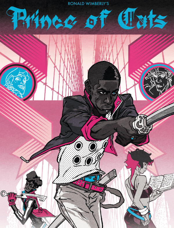 The cover of comic book "Prince of Cats." (Courtesy Ronald Wimberly)