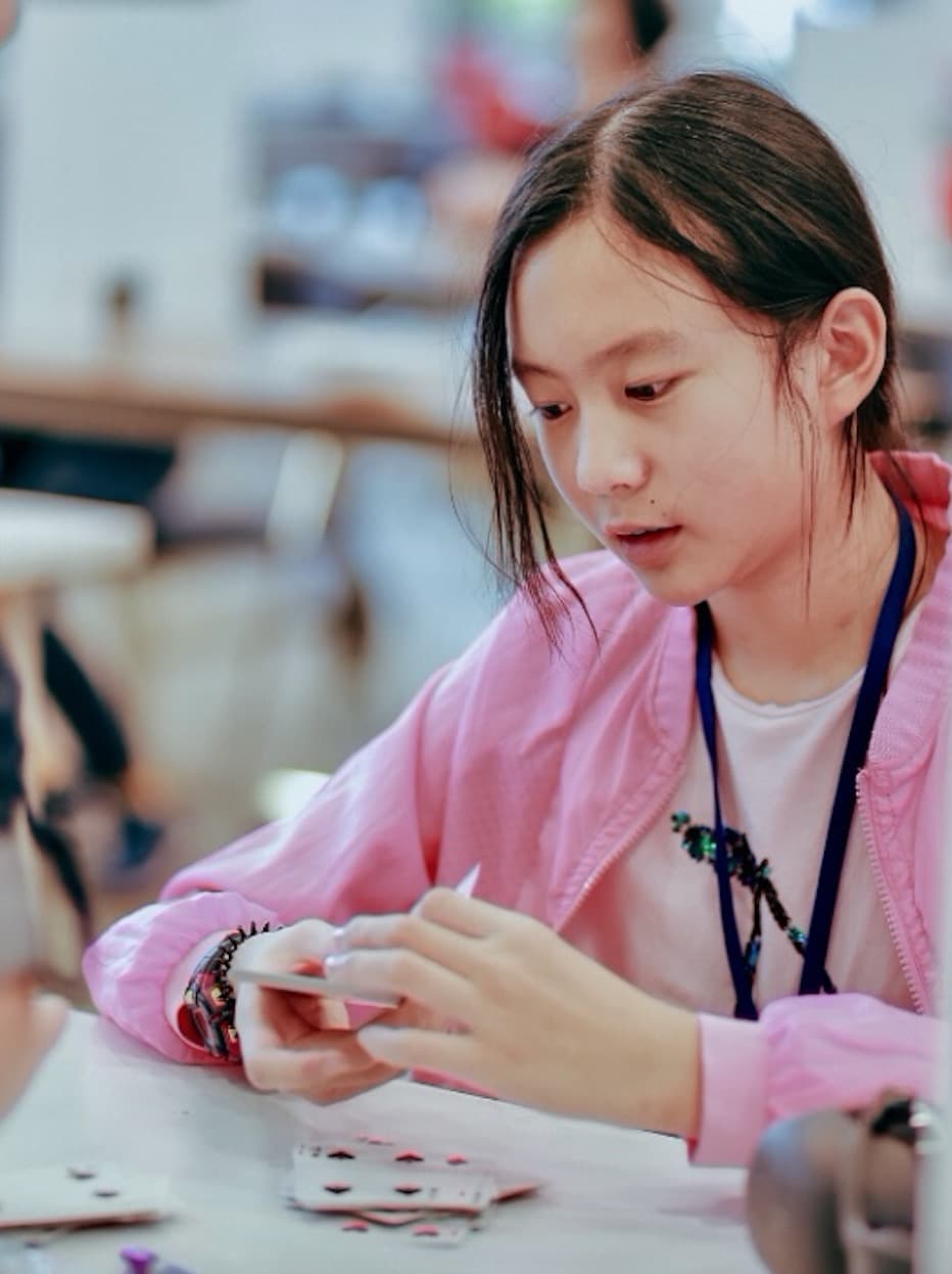 USA Memory Championship competitor 13-year-old Claire Wang of Los Angeles (Courtesy).