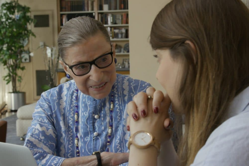 A scene from &quot;RBG,&quot; a Magnolia Pictures release. (Courtesy of Magnolia Pictures)