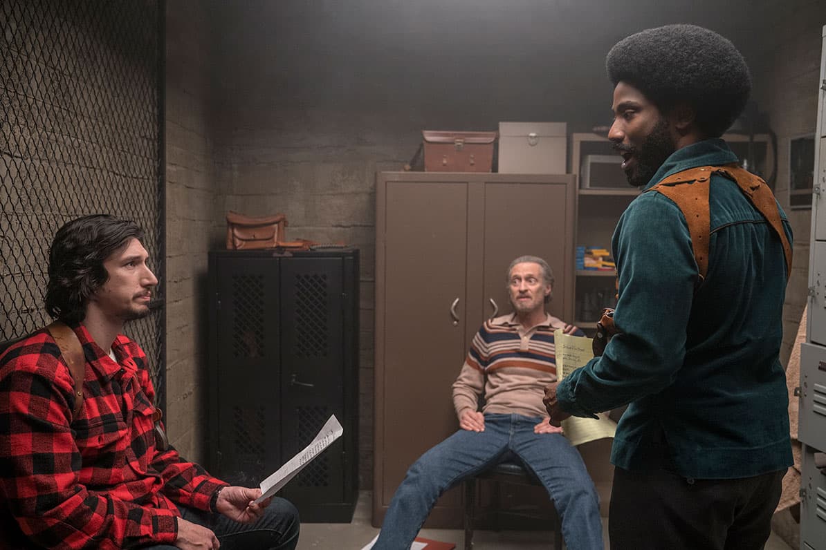 Adam Driver and John David Washington in &quot;BlacKkKlansman.&quot; (Courtesy Focus Features)