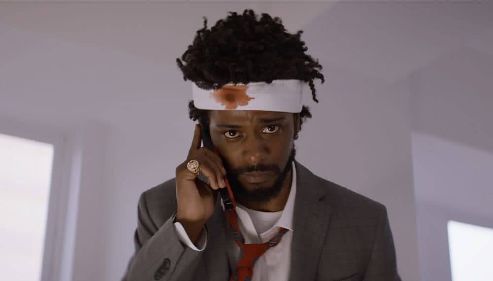 Lakeith Stanfield as Cassius Green in &quot;Sorry To Bother You.&quot; (Courtesy Annapurna Pictures)