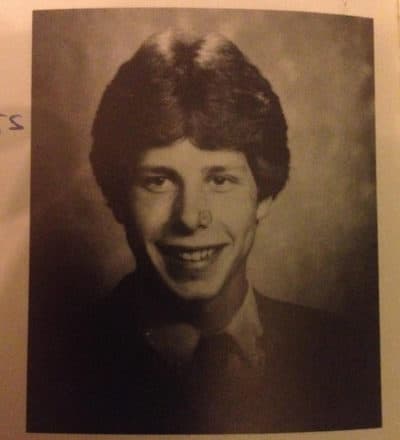 Ethan Gilsdorf's high school yearbook photo in 1984. (Courtesy of the writer)