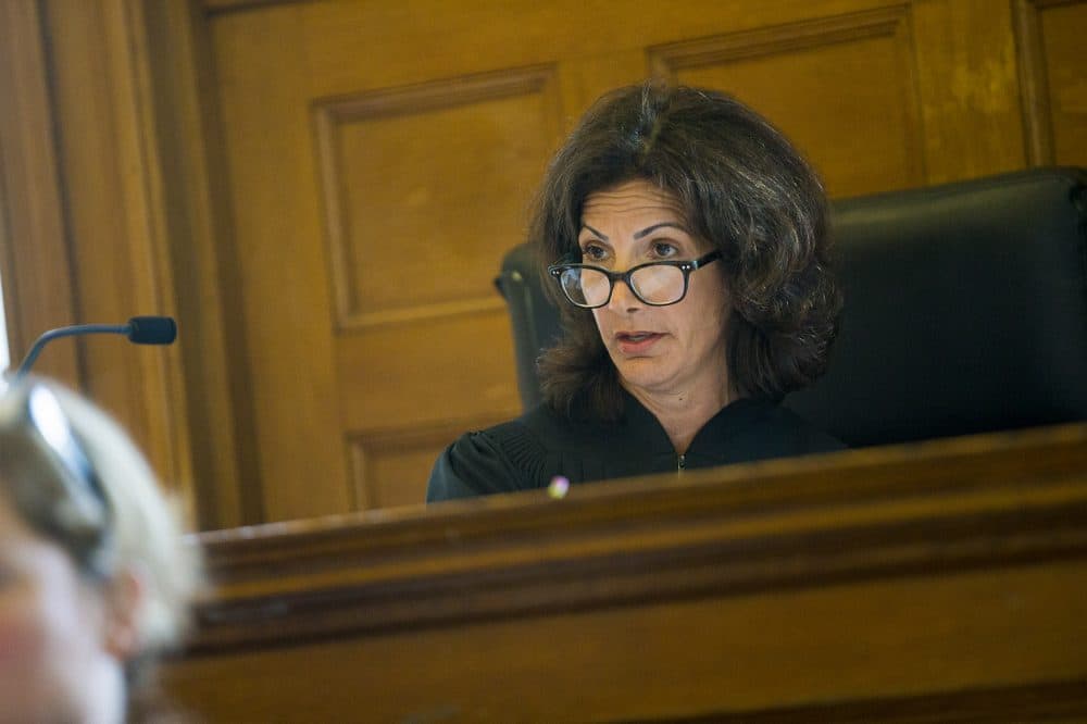 Superior Court Judge Diane Freniere (Jesse Costa/WBUR)