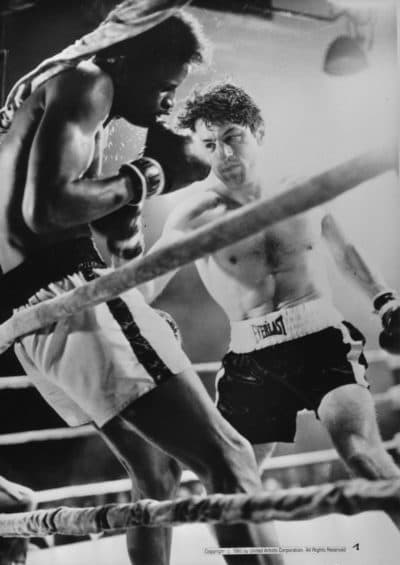 A scene from &quot;Raging Bull,&quot; which closes out the weekend's boxing movie marathon at the HFA. (Courtesy HFA)
