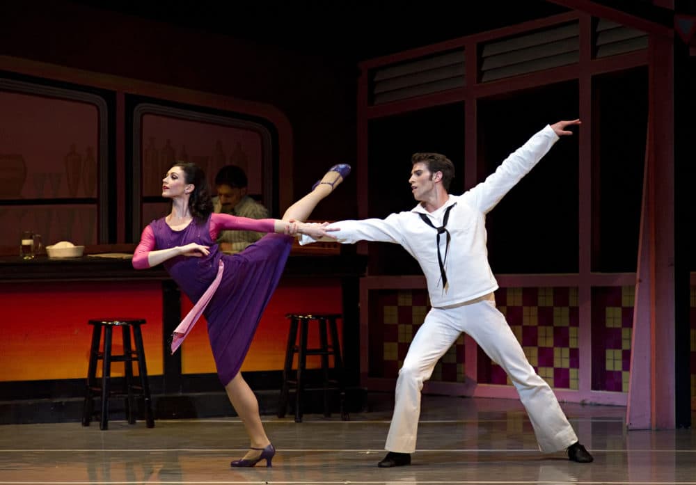Kathleen Breen Combes and James Whiteside; (Courtesy of Gene Schiavone/Boston Ballet)