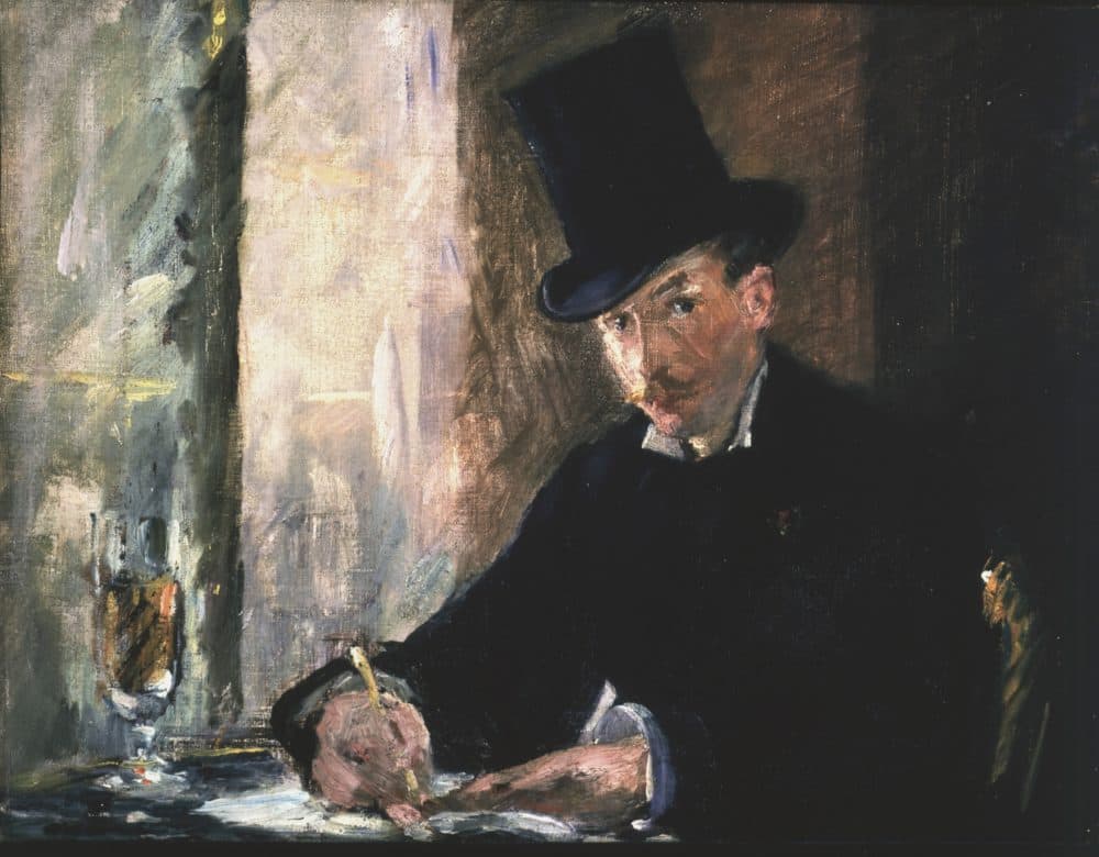 Édouard Manet's &quot;Chez Tortoni.&quot; (Courtesy Isabella Stewart Gardner Museum)