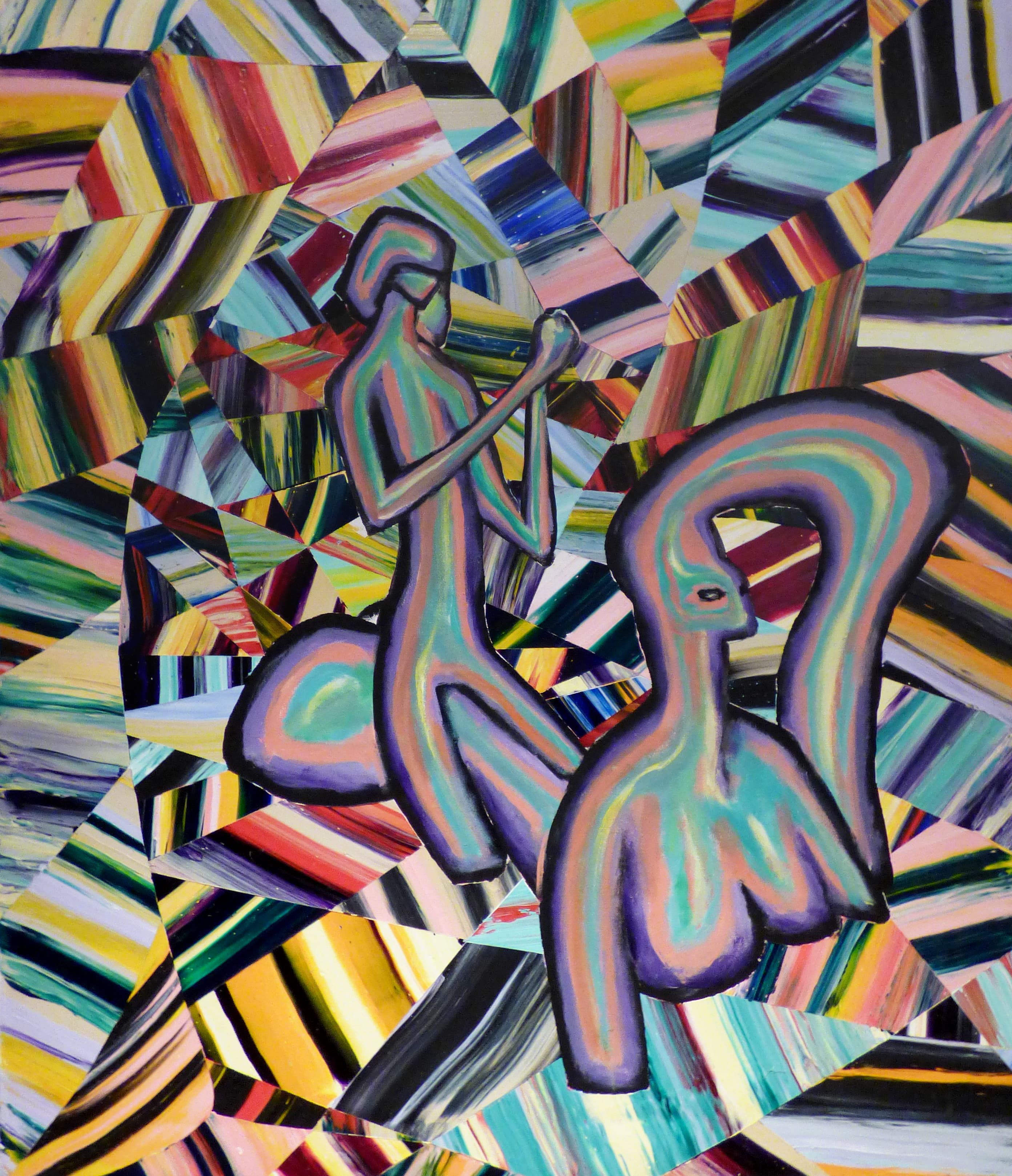 Magnus Johnstone's "Sleighride," painted in January 1998. (Courtesy Brian Coleman)
